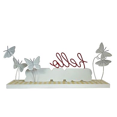 Celebrate Together Americana Hello Summer Butterfly Table Decor