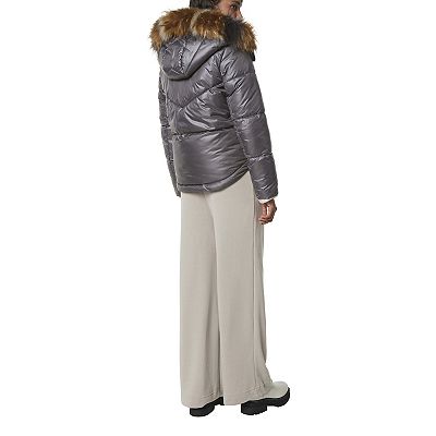 Marc new york metallic puffer jacket hotsell