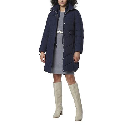 Marc new york long puffer coat hotsell