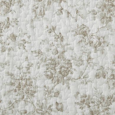 Laura Ashley Walled Garden Medium Weight Quilt Set