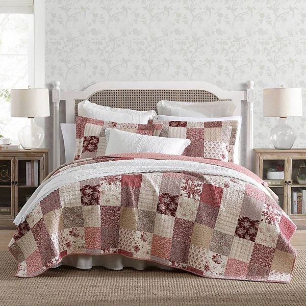 Laura Ashley Celina Patchwork Quilt Set