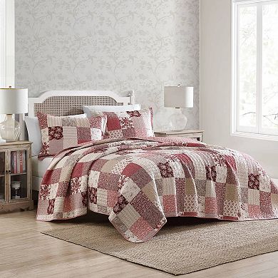 Laura Ashley Celina Patchwork Quilt Set