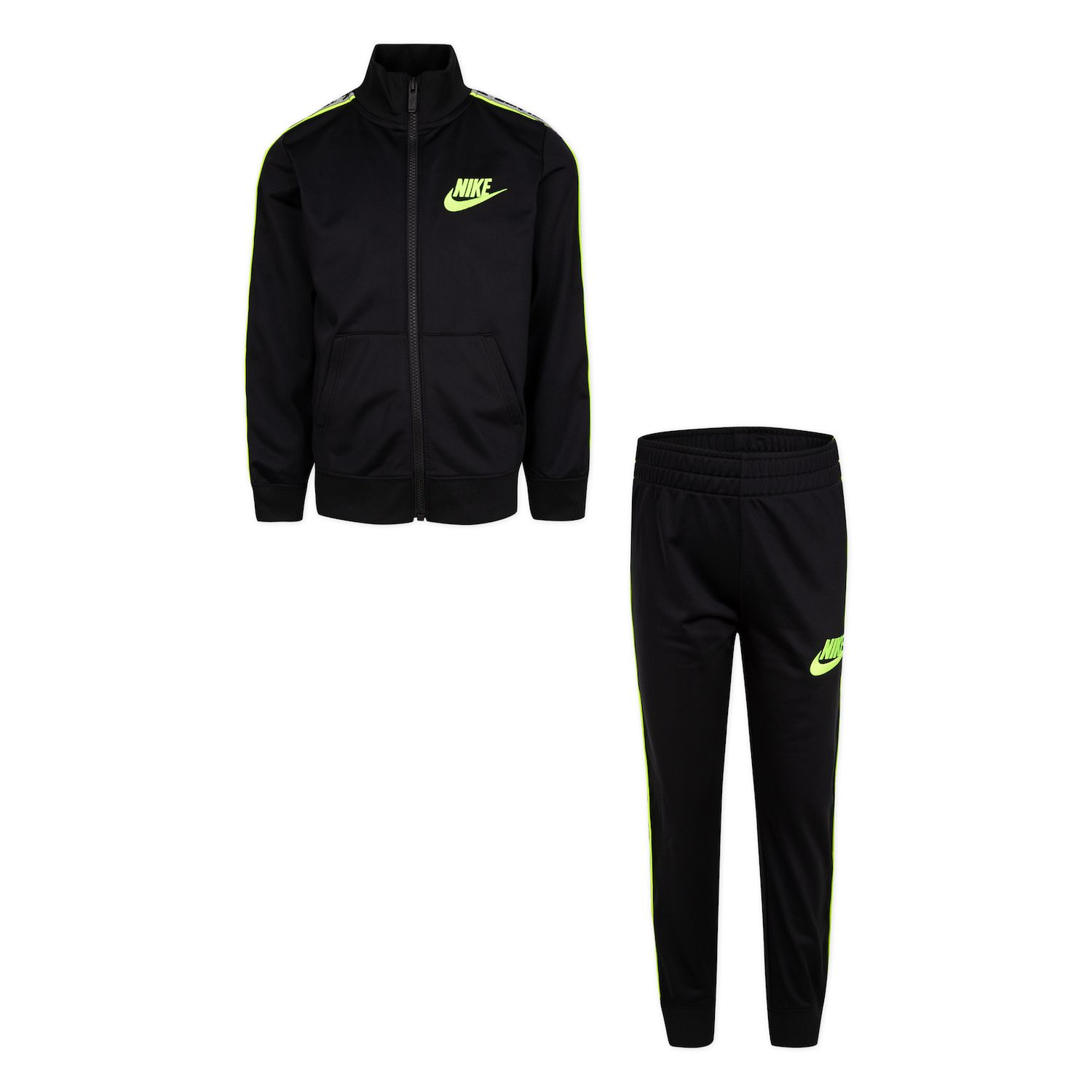 Black nike jogging outlet suit