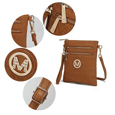MKF Collection Andrea Milan M Signature Crossbody by Mia K