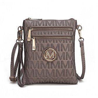 MKF Collection Andrea Milan M Signature Crossbody by Mia K