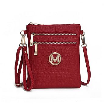 MKF Collection Andrea Milan M Signature Crossbody by Mia K