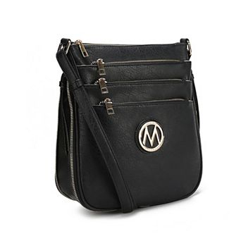 MKF Collection Salome Women's Large Expandable Multicompartment Crossbody Bag by Mia K