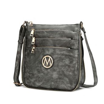 MKF Collection Salome Women's Large Expandable Multicompartment Crossbody Bag by Mia K