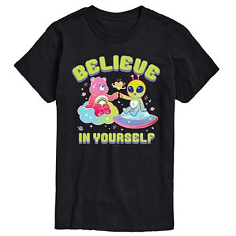 Men's Care Bears Believe In Yourself Graphic Tee