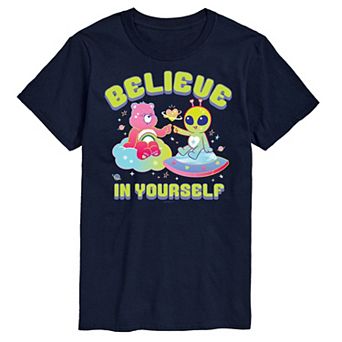 Men's Care Bears Believe In Yourself Graphic Tee