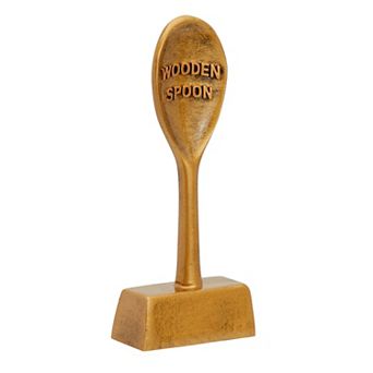 Small Golden Spoon Award Trophy for Baking Competition, 2.5 x 6.25 x 1 in