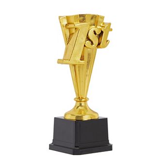 Gold 1st Place Trophy For Sports, Tournaments, Competitions, 8 in