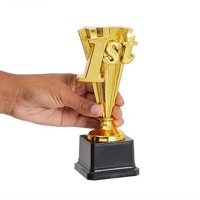 Gold 1st Place Trophy For Sports, Tournaments, Competitions, 8 In