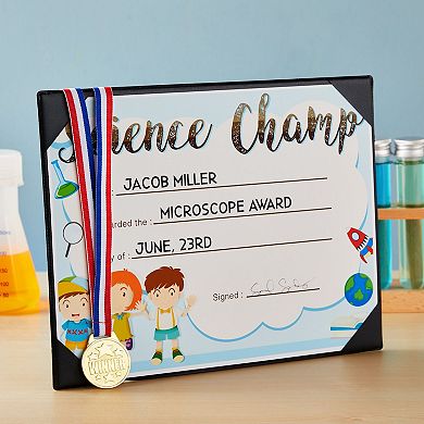 24 Pack Gold Medals For All Ages, 1.5" Participation Awards, 15.3" Neck Ribbon