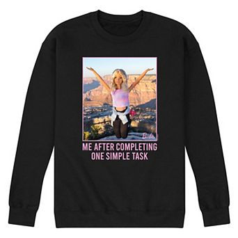 Men's Barbie® One Simple Task Fleece Sweatshirt