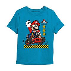 Oversized Printed Sweatshirt - Gray/Super Mario Bros. Movie - Kids