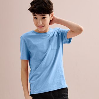 Boys 8-20 Sonoma Goods For Life® Supersoft Short Sleeve Chest Pocket Tee