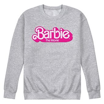 Men's Barbie™ The Movie Logo Fleece Sweatshirt