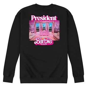 Men's Barbie™ The Movie President Barbie Fleece Sweatshirt