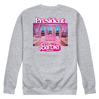 Men's Barbie™ The Movie President Barbie Fleece Sweatshirt