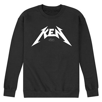 Men's Barbie™ The Movie Ken Rock Logo Fleece Sweatshirt