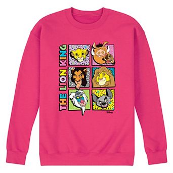 Disney's The Lion King Men's Grid Fleece Sweatshirt