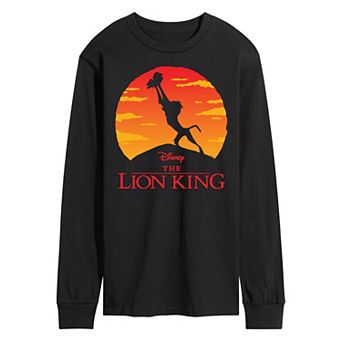 Disney's The Lion King Men's Long Sleeve Graphic Tee