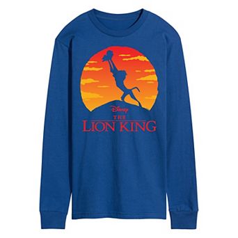 Disney's The Lion King Men's Long Sleeve Graphic Tee