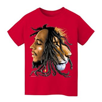 Kids 8-20 Bob Marley Profile Graphic Tee