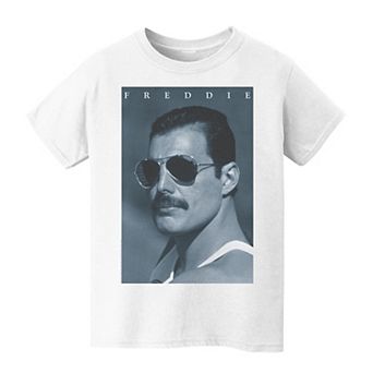 Kids 8-20 Freddie Mercury Blue Graphic Tee