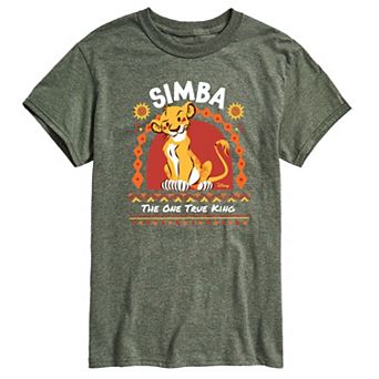 Disney's The Lion King Simba Men's One True King Graphic Tee