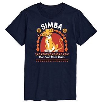 Disney's The Lion King Simba Men's One True King Graphic Tee