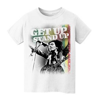 Kids 8-20 Bob Marley Get Up Alt Graphic Tee