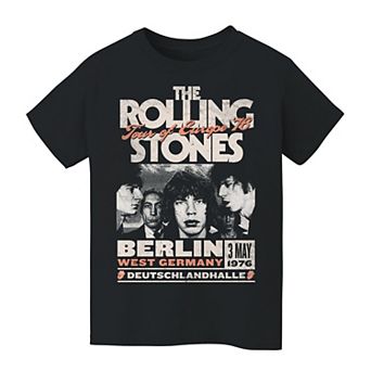Kids 8-20 Rolling Stones Europe 76 Graphic Tee