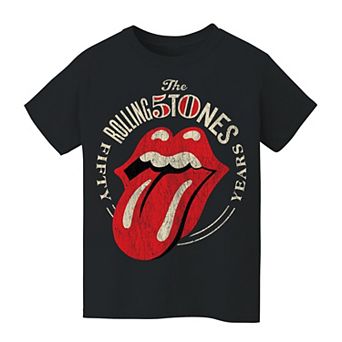 Kids 8-20 Rolling Stones 53rd Logo Graphic Tee