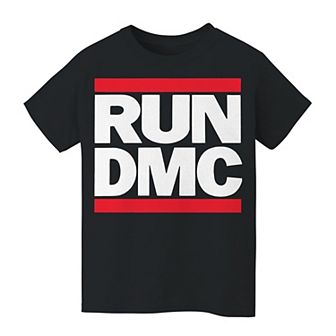 Kids 8-20 RUN DMC Logo Graphic Tee