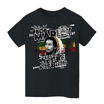 Kids 8-20 Bob Marley Freedom Graphic Tee