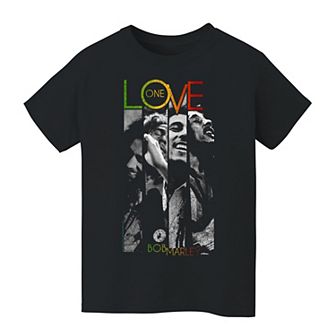 Kids 8-20 Bob Marley One Love Stripes Graphic Tee