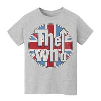 Kids 8-20 The Who Union Jack Graphic Tee