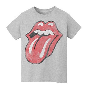 Kids 8-20 Rolling Stones Distressed Tongue Graphic Tee