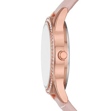 Folio Women's Rose Gold Tone Accessory Set