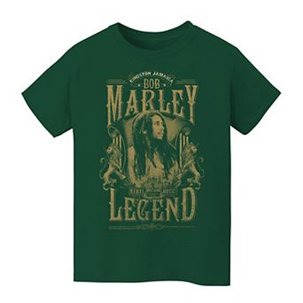 Kids 8-20 Bob Marley Rebel Legend Graphic Tee