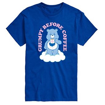 Men's Care Bears Grumpy Before Coffee Graphic Tee