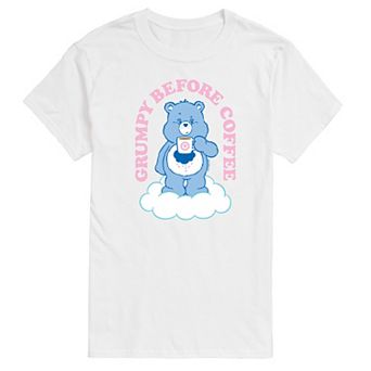 Men's Care Bears Grumpy Before Coffee Graphic Tee