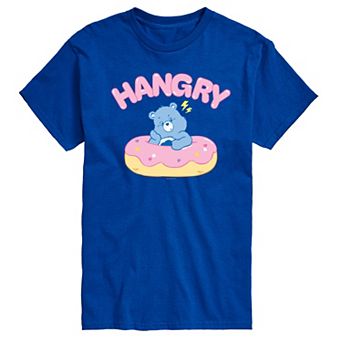 Men's Care Bears Hangry With Donut Graphic Tee