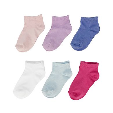 Girls SO 6-Pack Super Soft Low Cut Socks