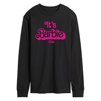Men's Barbie™ The Movie Hi Barbie Long Sleeve Graphic Tee