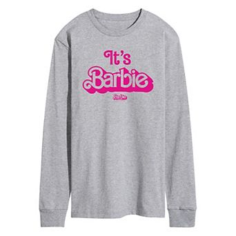 Men's Barbie™ The Movie Hi Barbie Long Sleeve Graphic Tee