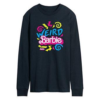 Men's Barbie™ The Movie Weird Barbie Long Sleeve Graphic Tee