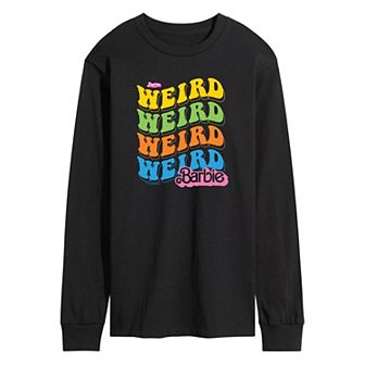 Men's Barbie™ The Movie Weird Barbie Long Sleeve Graphic Tee
